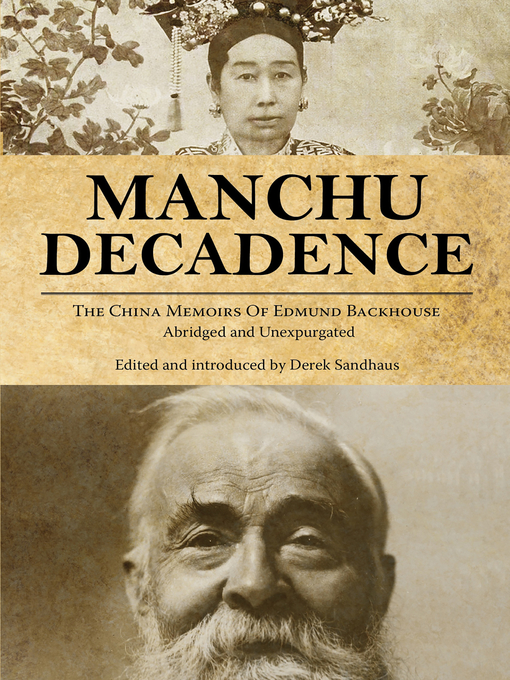 Title details for Manchu Decadence by Edmund Trelawny Backhouse - Available
